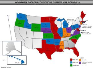 Click to enlarge to see which round your state receive 'align and mine' money. IF you do not see a color on your state, you've not been awarded money yet.