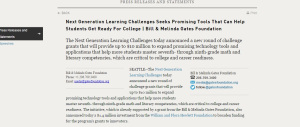 http://www.gatesfoundation.org/Media-Center/Press-Releases/2011/01/Next-Generation-Learning-Challenges-Seeks-Promising-Tools-That-Can-Help-Students-Get-Ready-For-College