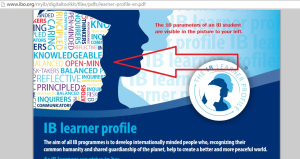 To be a global student I must also be altruistic. IB Schools have a 'diploma program' where you must complete 1 year of service or you do not receive your diploma.