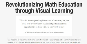 If you learn best  visually, this is fine. However, no every child learns visually!