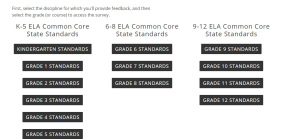 This is just for the ELA Standards.