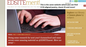 "This year for National Poetry Month, in response to the Common Core State Standards initiative, EDSITEment has strung a garland of multimedia resources for students of all ages. The Common Core Standards encourage students to develop deeper literacy skills. The depth and rigor found in the study of poetry can be a vehicle by which the CCSS grade level goals of complexity, quality, and range can be accomplished."