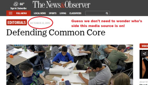 Gone of the journalist days where objectivity was reported! Media selling out the CCSS Machine isn't new or exclusive to the 'big' sources.