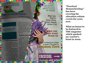 Even if you aren't a homeschooling family, PH's consistent researched articles are vital to fighting education reform.