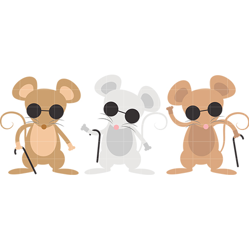 Three Blind Mice Clip Art N4 image in Vector cliparts category at pixy.org