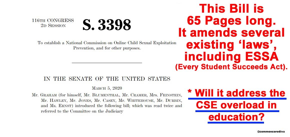 S3398 "The EARN It Act"